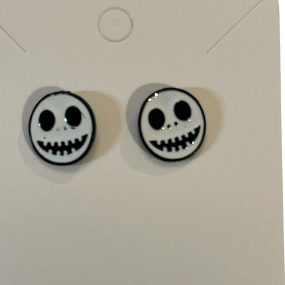 NWT 3 for $20 Skeleton face stud fashion pierced earrings “you pick 3” - Picture 4 of 4